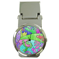 Colorful Stylish Design Money Clip Watches by gasi