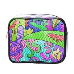 Colorful Stylish Design Mini Toiletries Bag (one Side)