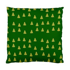 Green Christmas Trees Green Standard Cushion Case (one Side) by TetiBright
