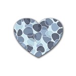 Sample Pattern Seamless Rubber Coaster (Heart)