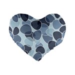 Sample Pattern Seamless Standard 16  Premium Flano Heart Shape Cushions
