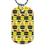 Smily Dog Tag (Two Sides) Back