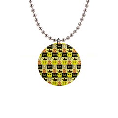Smily 1  Button Necklace by Sparkle