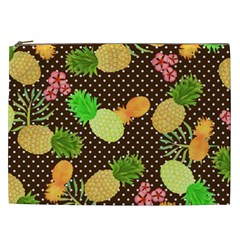 Troipcal Pineapple Fun Cosmetic Bag (xxl) by PaperDesignNest