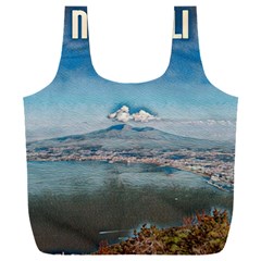 Napoli - Vesuvio Full Print Recycle Bag (xxl) by ConteMonfrey