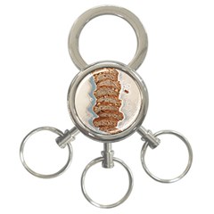 Bread Is Life - Italian Food 3-ring Key Chain by ConteMonfrey