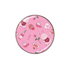 Valentine Pattern Hat Clip Ball Marker by designsbymallika