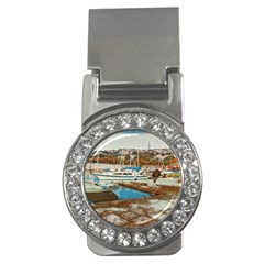 Alone On Gardasee, Italy  Money Clips (cz)  by ConteMonfrey