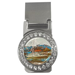 Boats On Lake Garda, Italy  Money Clips (cz)  by ConteMonfrey