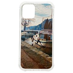 Boats On Gardasee, Italy  Iphone 12 Mini Tpu Uv Print Case	 by ConteMonfrey