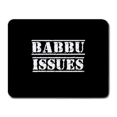Babbu Issues - Italian Daddy Issues Small Mousepad by ConteMonfrey