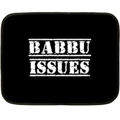 Babbu Issues - Italian Daddy Issues Fleece Blanket (mini) by ConteMonfrey
