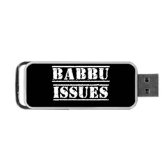 Babbu Issues - Italian Daddy Issues Portable Usb Flash (one Side) by ConteMonfrey