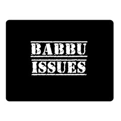 Babbu Issues - Italian Daddy Issues Fleece Blanket (small) by ConteMonfrey