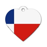 Banskobystricky Flag Dog Tag Heart (Two Sides)