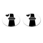 Basel Stadt Cufflinks (Oval) Front(Pair)