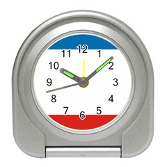 Crimea Flag Travel Alarm Clock by tony4urban