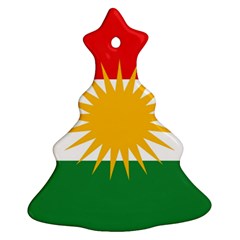 Kurdistan Flag Ornament (christmas Tree)  by tony4urban
