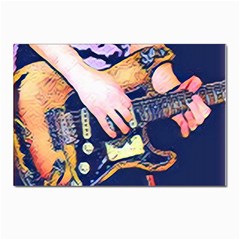 Stevie Ray Guitar  Postcard 4 x 6  (pkg Of 10) by StarvingArtisan