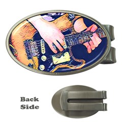 Stevie Ray Guitar  Money Clips (oval)  by StarvingArtisan