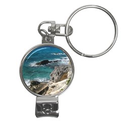Isla Mujeres Mexico Nail Clippers Key Chain by StarvingArtisan