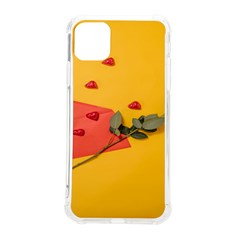 Valentine Day Heart Flower Gift Iphone 11 Pro Max 6 5 Inch Tpu Uv Print Case by artworkshop