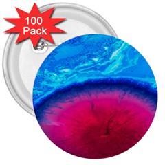 Experimental Liquids 3  Buttons (100 Pack)  by artworkshop