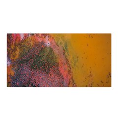 Pollock Satin Wrap 35  X 70  by artworkshop