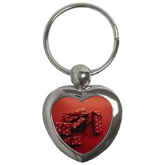 Valentines Gift Key Chain (heart) by artworkshop