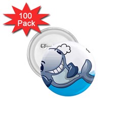 Whale Lovers T- Shirt Cute Whale Kids Water Sarcastic But Do I Have To  T- Shirt 1 75  Buttons (100 Pack)  by maxcute