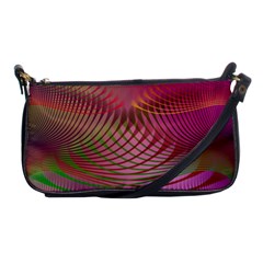 Illustration Pattern Abstract Colorful Shapes Shoulder Clutch Bag