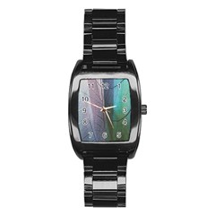 Abstract Pattern  Stainless Steel Barrel Watch by artworkshop