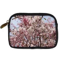 Almond Tree Flower Digital Camera Leather Case by artworkshop