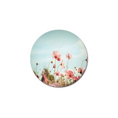 Cosmos Flower Blossom In Garden Golf Ball Marker (10 Pack) by artworkshop