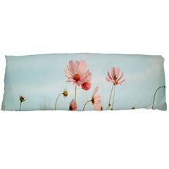 Cosmos Flower Blossom In Garden Body Pillow Case (dakimakura) by artworkshop