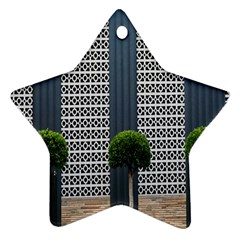 Exterior Building Pattern Ornament (star) by artworkshop
