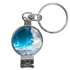 Landscape Sky Clouds Hd Wallpaper Nail Clippers Key Chain by artworkshop