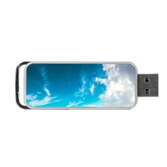 Landscape Sky Clouds Hd Wallpaper Portable Usb Flash (two Sides) by artworkshop