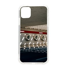 Patterned Tunnels On The Concrete Wall Iphone 11 Tpu Uv Print Case