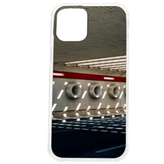 Patterned Tunnels On The Concrete Wall Iphone 12 Pro Max Tpu Uv Print Case by artworkshop