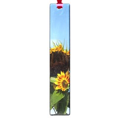Sunflower Flower Yellow Large Book Marks by artworkshop