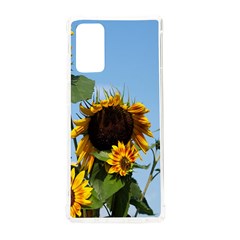 Sunflower Flower Yellow Samsung Galaxy Note 20 Tpu Uv Case by artworkshop