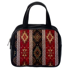 Uzbek Pattern In Temple Classic Handbag (one Side) by artworkshop
