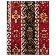 Uzbek Pattern In Temple Drawstring Bag (small) by artworkshop