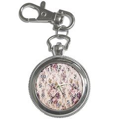Vintage Floral Pattern Key Chain Watches