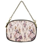 Vintage Floral Pattern Chain Purse (Two Sides) Back