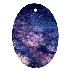 Watercolor Design Wallpaper Oval Ornament (two Sides) by artworkshop