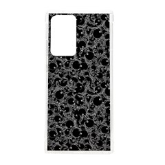 Black And Alien Drawing Motif Pattern Samsung Galaxy Note 20 Ultra Tpu Uv Case by dflcprintsclothing