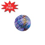 Abstract Ripple 1  Mini Magnet (10 pack) 