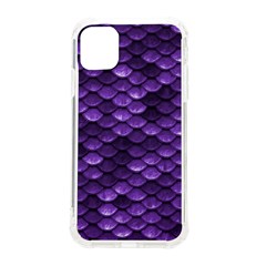 Purple Scales! Iphone 11 Tpu Uv Print Case